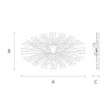 Inlay "Dove N-457" &mdash; drawing of decoration