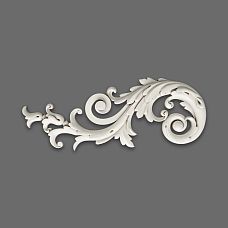 Polyurethane decoration for interior decoration, carved overlay NPU-206L