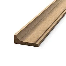 Wooden cornices for doors in KZ-005 interior