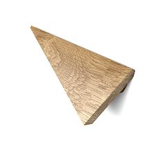 Wooden furniture handle with mounting