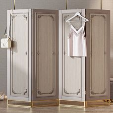 Carved Applique MLD-1U-1, wooden facade decor photo in interior