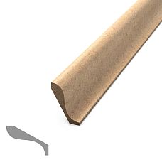 Ceiling and wall cornice made of MDF and oak beech wood. Delivery across Russia.