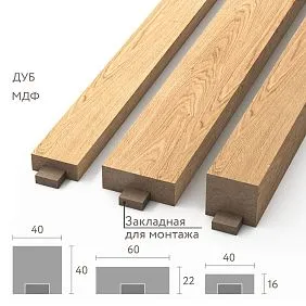 Интерьерная рейка RK-002