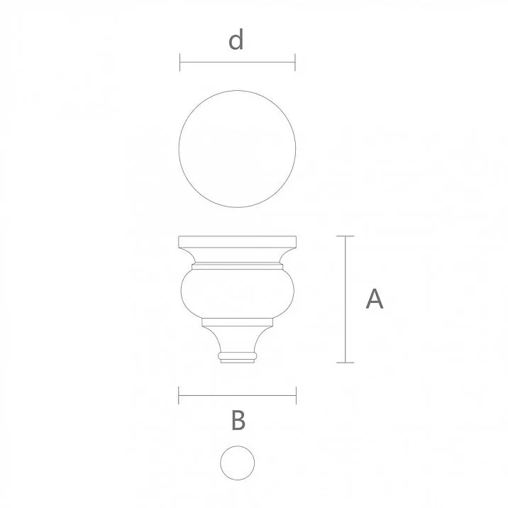 Drawing of wooden legs