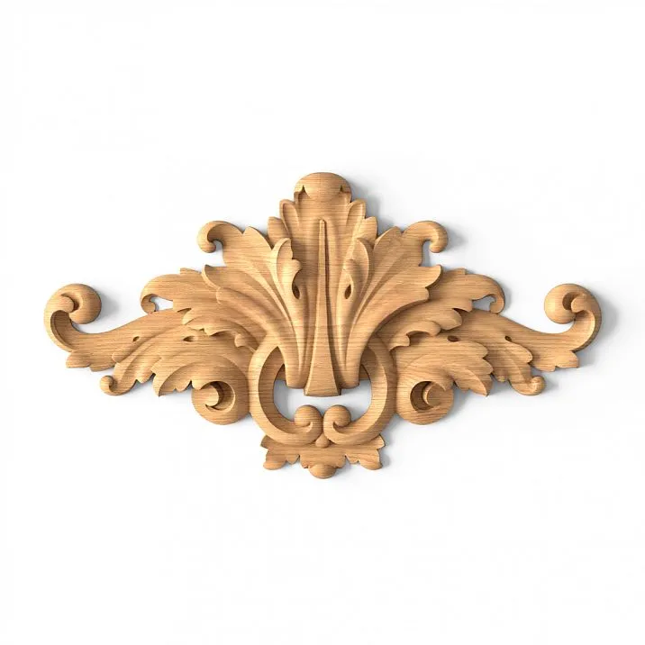 Wooden carved decor to create an atmosphere of luxury and elegance
