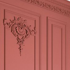 Carved applique from polyurethane NPU-416.4 for doors and walls photo