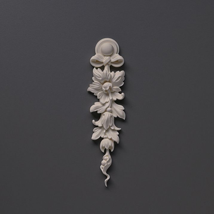 Carved overlay NPU-315L made of polyurethane - left paired overlay for interior