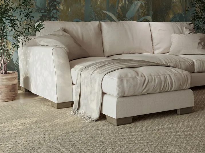 Geometric furniture leg MN-218 photo of a sofa