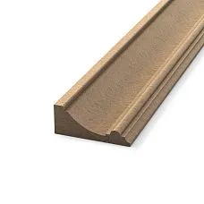 Wall cornice made of oak, beech, MDF