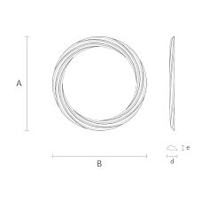Drawing of the carved RM-035 frame
