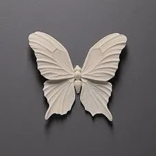 NPU-479 carved polyurethane overlay - decorative element for interior decoration