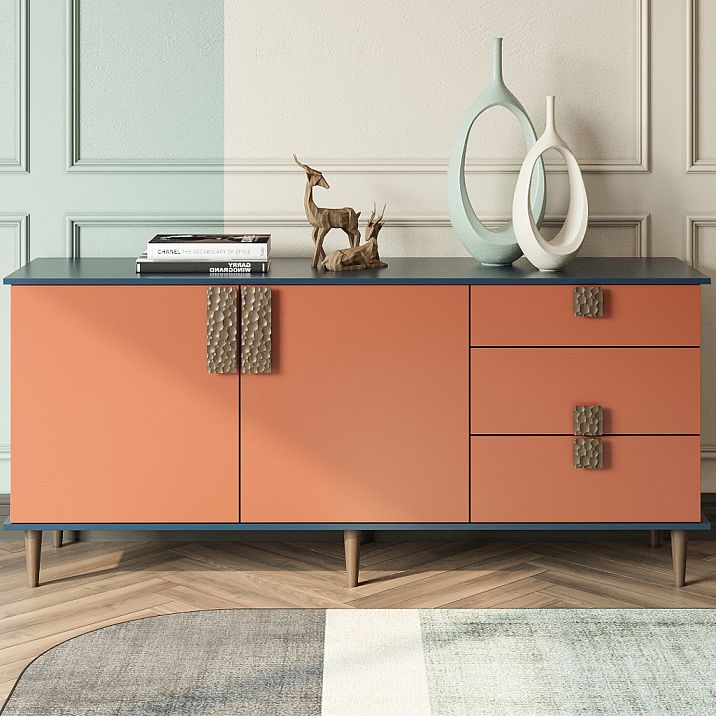 Turned furniture leg MN-145 for a cabinet in interior design