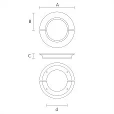 Orion HL-068M handle for cabinets and fronts - elegant design