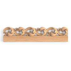 Carved trim K-040 for an elegant interior