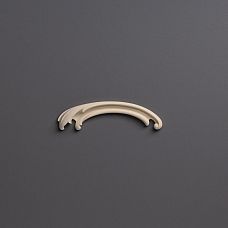 Carved overlay NPU-432L made of STAVROS polyurethane with three smooth wave-like arcs for horizontal decor, left version photo