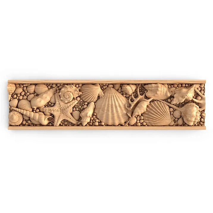 Carved trim K-091 in ethnic style