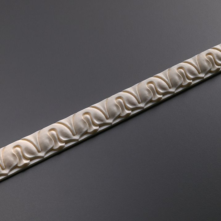 Decorative molding KPU-071, polyurethane for neat framing of walls and niches photo