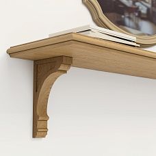 Smooth wooden bracket KR-060 photo