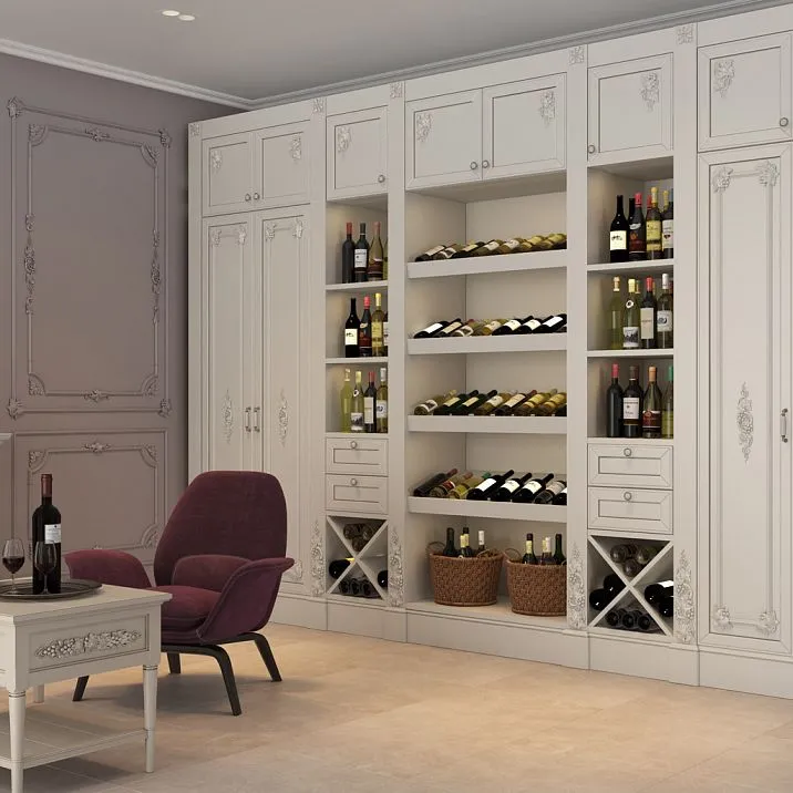 Corner Molding MLD-002U made of wood, decor for furniture fronts