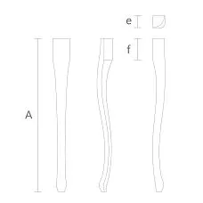 Carved Furniture Legs with Drawings and Photos