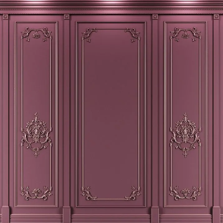 Wall decor made of wood on photo, Carved Insert N-464