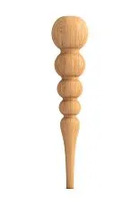 Buy wooden decorative leg from the manufacturer, for console