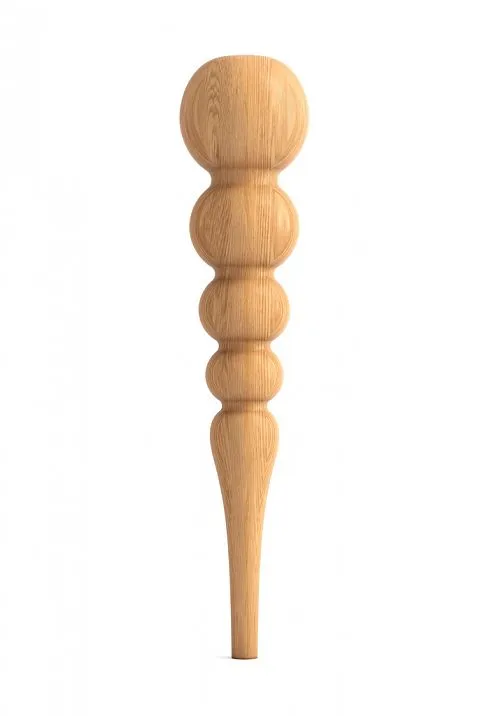 Buy wooden decorative leg from the manufacturer, for console