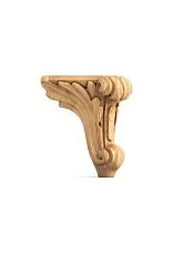 Classic carved wooden legs