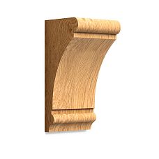 Bracket from solid oak with finish
