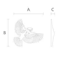 Carved overlay N-492. Drawing