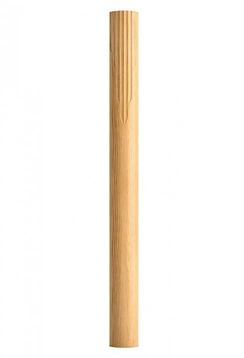 Oak or beech pilaster PLM-022 for interior
