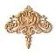 Wooden decoration N-191 (A=290 B=272 C=16 mm) (Oak, Prestige)
