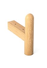 Furniture leg MN-211 from solid wood. Furniture legs