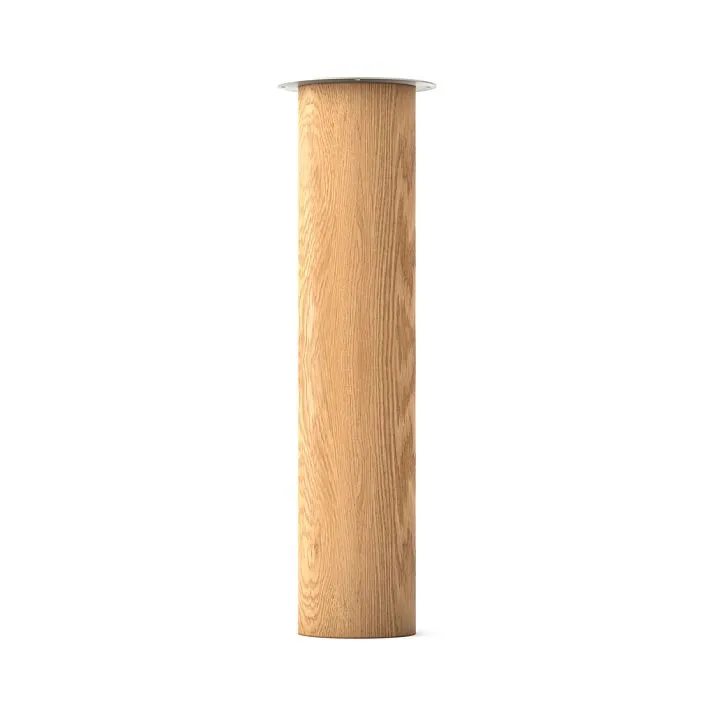 Modern Furniture Leg MN-241 from Solid Beech 742x160x95 mm Prestige Category under Enamel for Tables