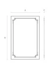 Wooden interior decor in the form of a branch with flowers in interior