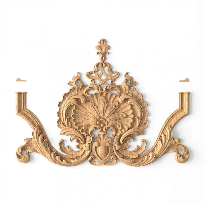 Detailed carving on the insert N-410