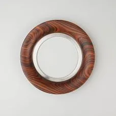 Halo HL-069M furniture handle with expressive geometric circular shape made of natural wood