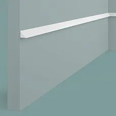 Impact-resistant polystyrene wall molding TR10 Hi Wood, 10&times;10 mm