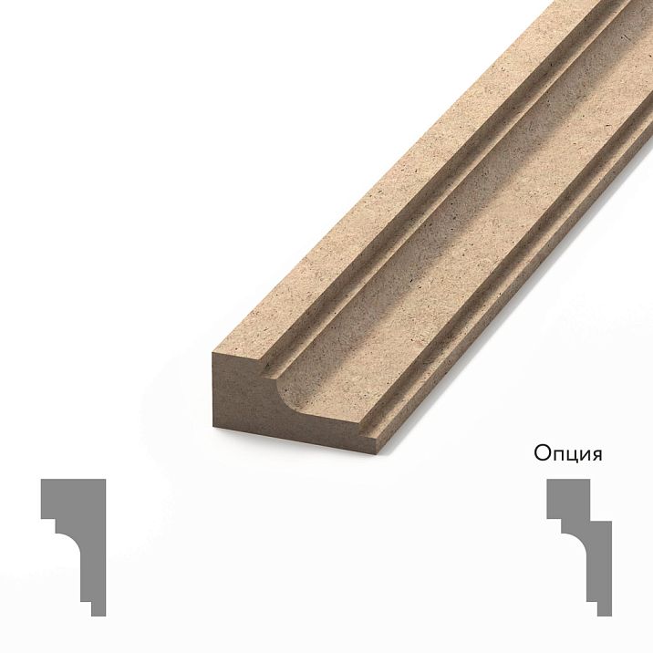 Wooden molding MLD-055 from oak