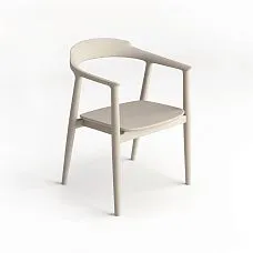Chair Hans 004-002 in natural wood, classic design