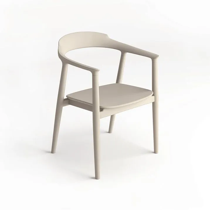 Chair Hans 004-002 in natural wood, classic design