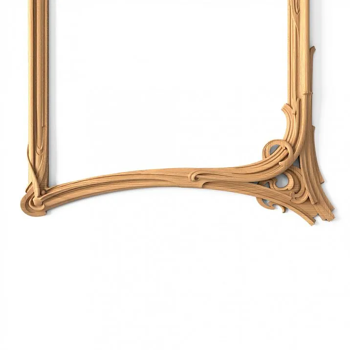 Detail of Carving on the RM-018 Frame