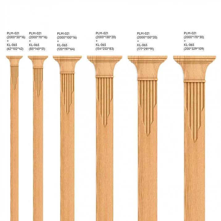 PLM-021 Pilaster from Beech
