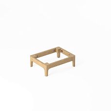 Nightstand frame STL-026-12 made of solid oak and beech