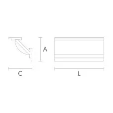 Wooden KZ-017 cornice drawing