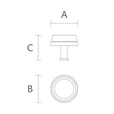 Furniture handle Altair HL-067M &ndash; stylish accent for interior