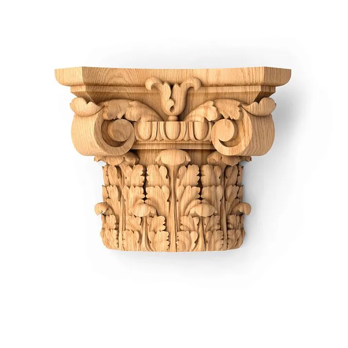 Carved Capital KL-041 for Elegant Interior