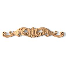 Wooden molding with an elegant pattern