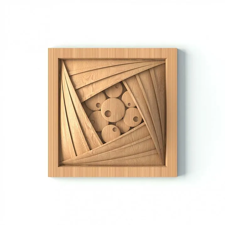 Exclusive Interior Decor Carved Rose R-066