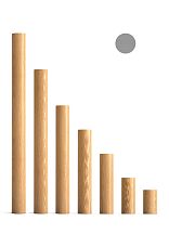 Wooden leg for cabinets, chests, and side tables available in Moscow and St. Petersburg